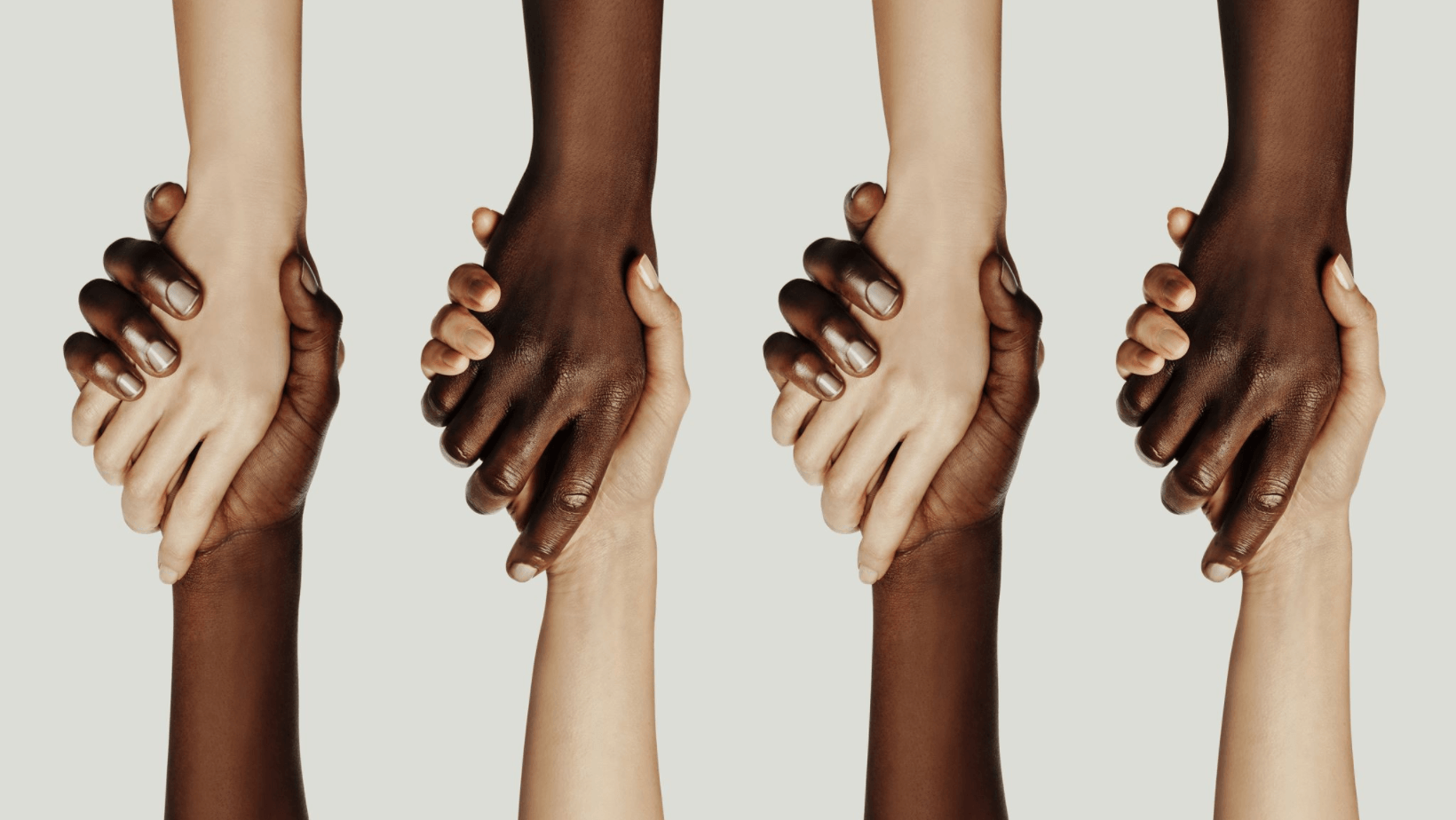 Hands offering care and support