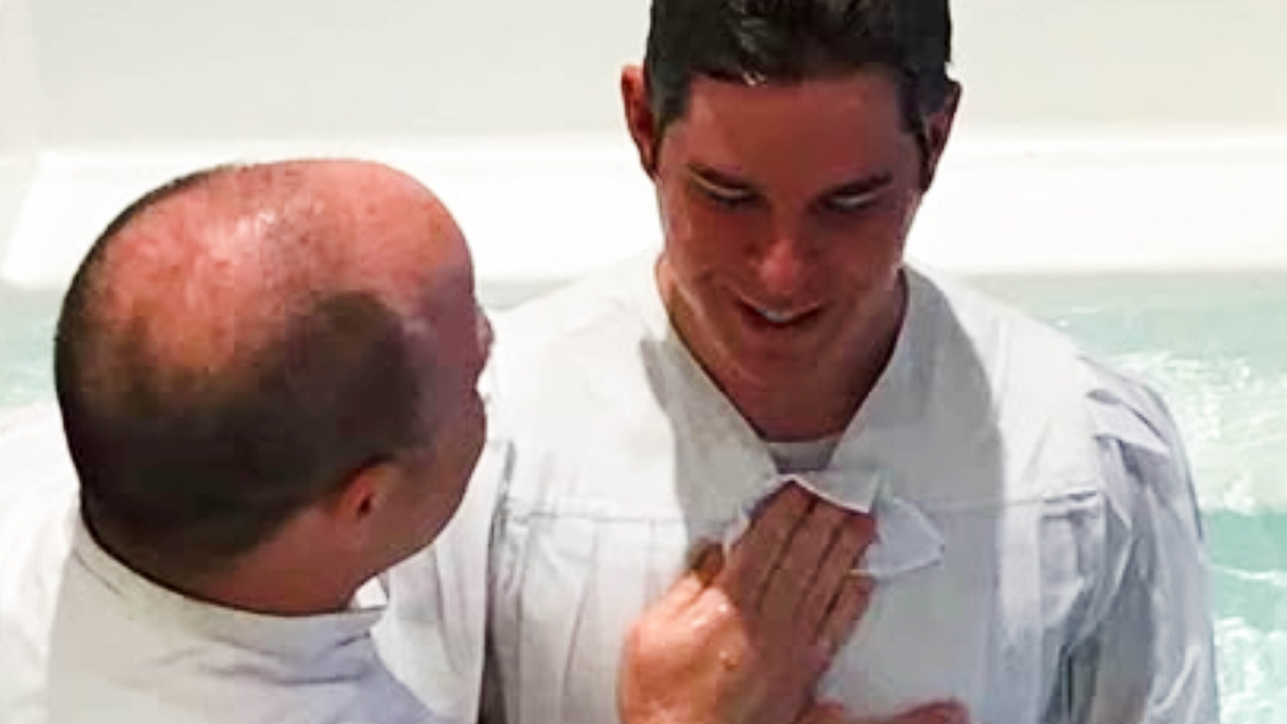 Baptism at Yates — rising into new life